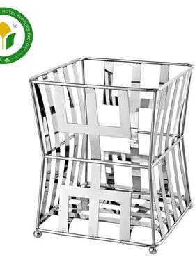 镜毛钢收篮酒客房置物浴店室家纳FHMJ-01A居大容量巾筐直销