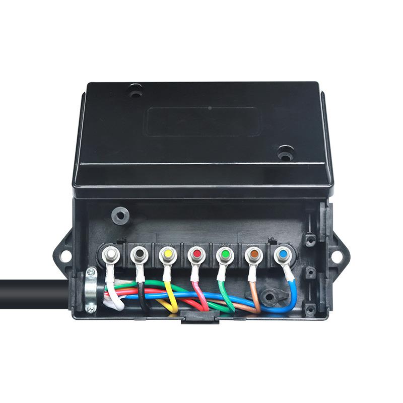 美式芯拖线带接源线盒8英尺UP172HFM1K-8ft房车车尾七灯信号电线