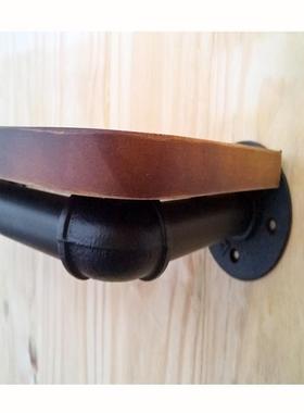 款新美式铁艺置水管35007式架墙上展示物架创意客厅卧室书架壁挂