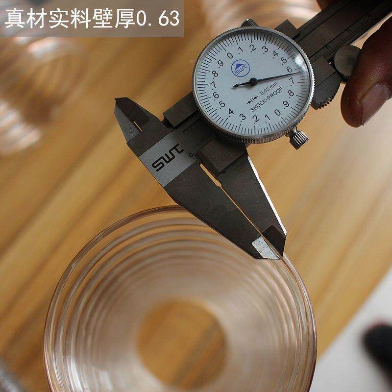 聚PU钢木工吸尘管氨酯风管镀铜丝软管透SPX明伸缩风机管业工通风