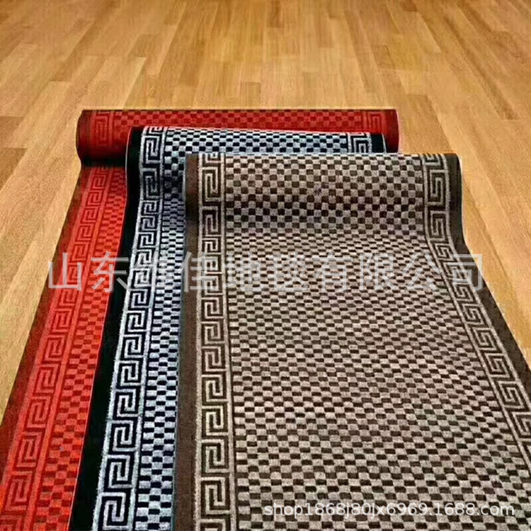 PVC防滑可裁剪入户门垫小方格