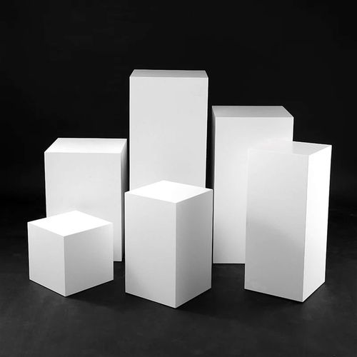 定制加厚木质烤漆展示台模特地台橱窗展示台工艺品陈列架长方形台