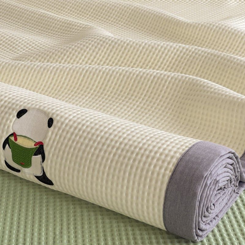 夏季凉感丝冰豆豆凉席三件套2024新款单人空调软席子床垫可机水洗