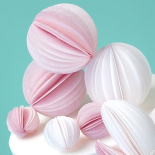 网红简约风创意生日蛋糕装饰不可食用威化纸圆形威化纸片圆球