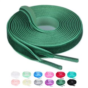 前田鞋带适配彪马puma板鞋绿色绒面个性鞋带多色可选运动帆布鞋带