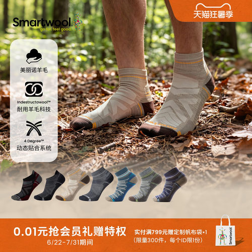 Smartwool减震低筒运动袜