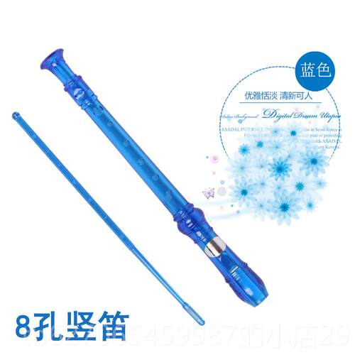 高档天鹅直笛初学可儿童学直音笛拆卸德式八孔六生孔高6孔8孔可选