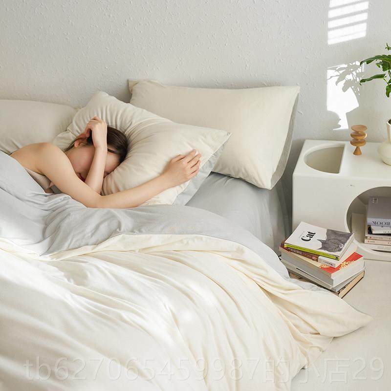 正品a单类天柱纯棉软床四件套针织纯棉100棉裸睡超床床简单易被套,床上用品,床品套件/四件套/多件套,淘宝优惠券,粉丝福利购,淘宝优惠卷