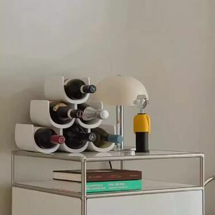 创乔意现代轻QKB奢酒红架酒瓶收纳摆酒店件民宿餐桌置酒架迁送礼