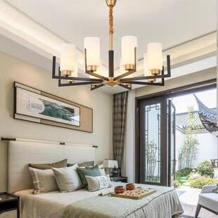 新中式 风全屋灯具套餐 吊灯现代简约客厅餐厅卧室会所大气风格