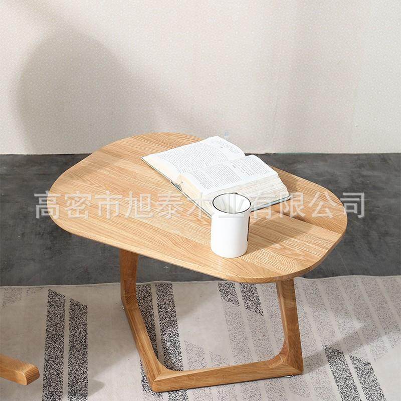 北欧实木小茶几 特价多功能小户型创意圆形角几边几拐角桌子