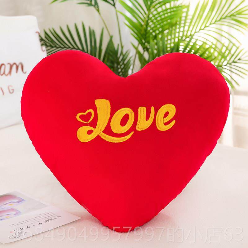 高档卡通桃心心型情侣婚婚庆结色床上压床娃娃红娃抱枕娃永结同心