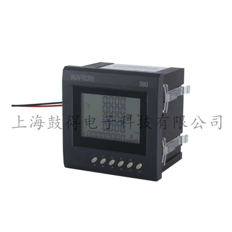 HBX380-A41上海纳宇功率因素表72*72单相单功能智能电力仪表