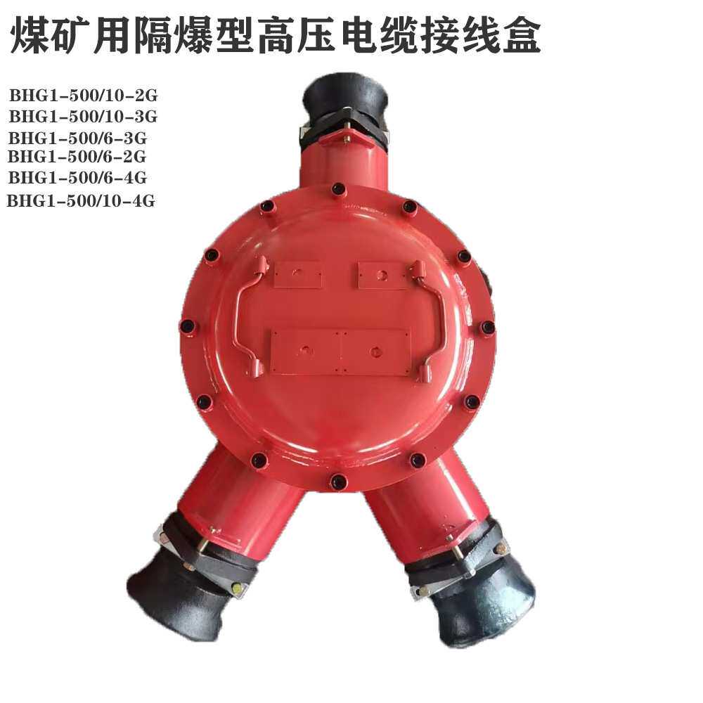 工业防爆级 BHG1-500/10-4G 高压电缆接线盒 127V安全可靠