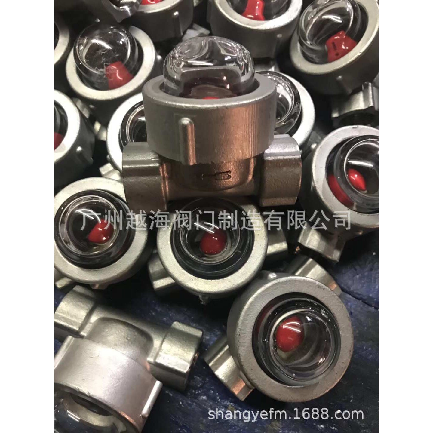 直通玻璃法兰视镜 铸钢空视镜 碳钢流量显示器 监流器 指示器