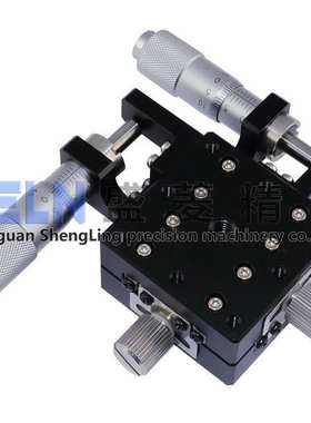 供应  交叉滚子超薄型高精度LY40-LB 位移手动微调平滑台XYSPG40