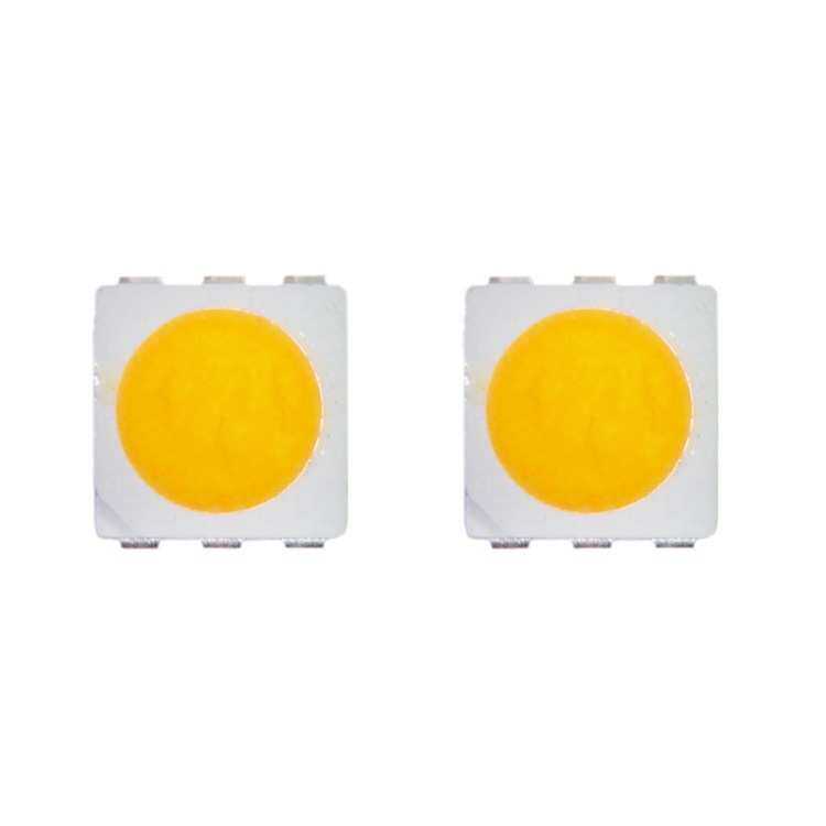 供应高亮LED5050灯珠0.2W 5050正白光灯珠 26-2