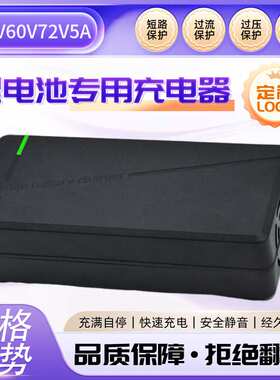 丰舟锂电池充电器48V60V72V5A 电动三轮电瓶车电池充电器工厂