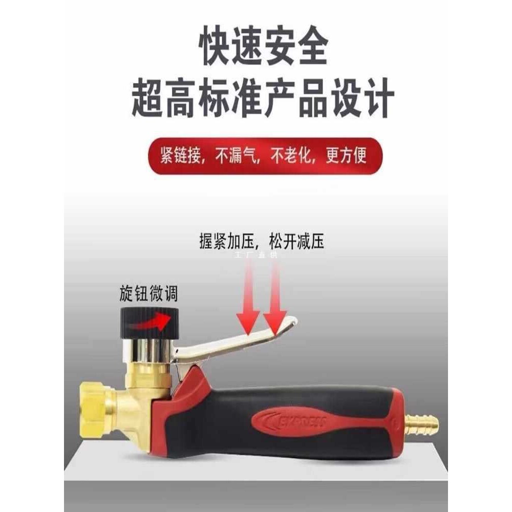 6E3X法国进口喷火枪 猛虎喷枪 防水尾部360度旋转可拆卸省气