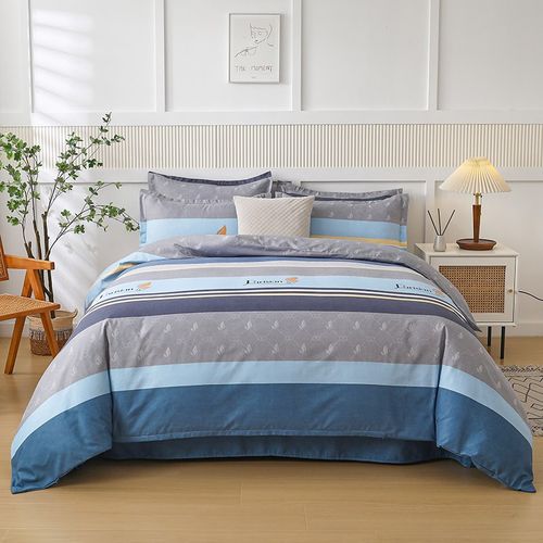 2025新款全棉四件套床单被罩纯棉春秋款4件套床上用品被套2.m宿舍