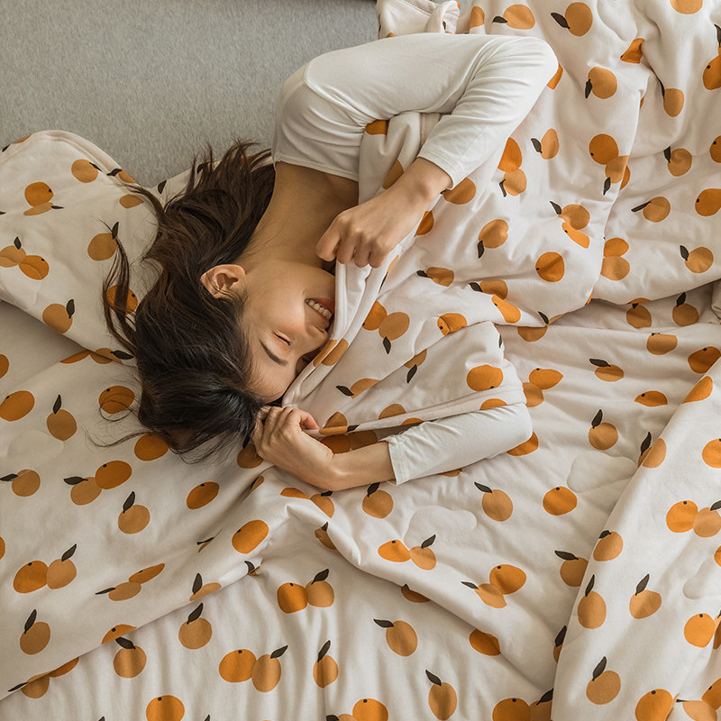 A类婴儿级薄款夏凉被全棉针织天竺棉 小清新单双人可机洗空调被子,床上用品,化纤被,淘宝优惠券,粉丝福利购,淘宝优惠卷