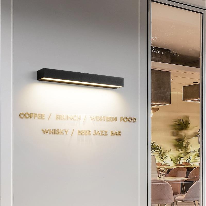 外防水壁围灯招jk—005牌广壁灯一字长户条灯民告宿墙阳台露台店