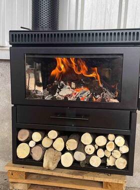 50型别真火SQV燃木木柴壁村炉取暖墅柴农用室内民宿取暖火炉欧式