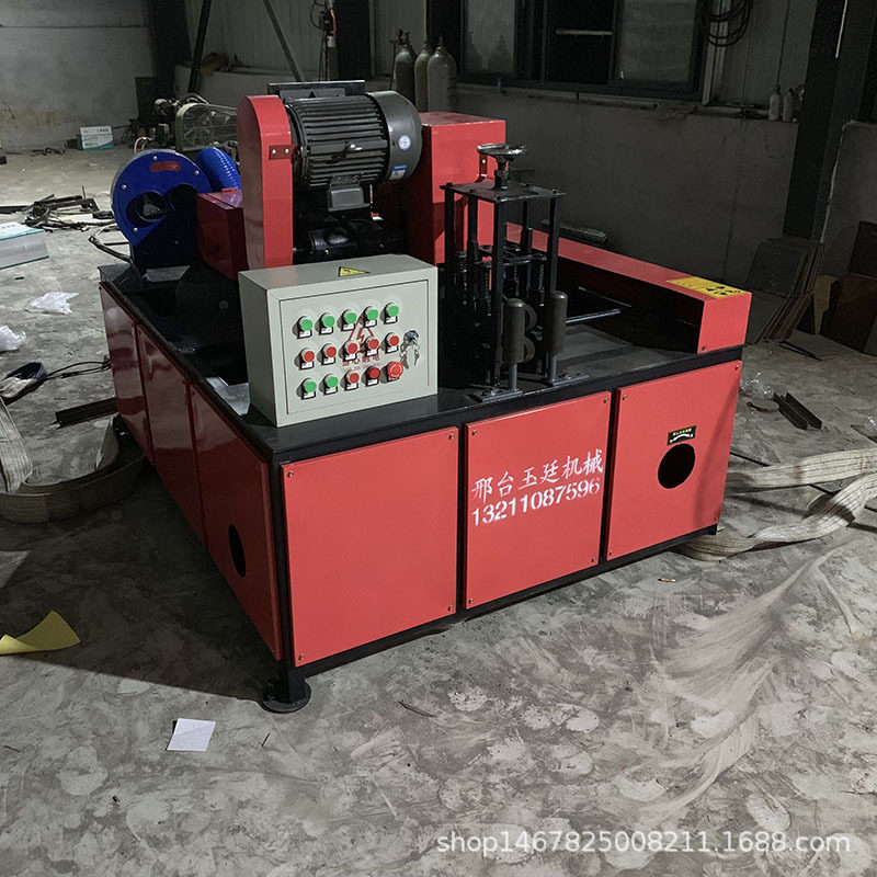 方管角铁槽钢除锈拉丝抛光机