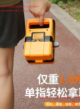 小型家用充式抽泵便携电农业溉浇花浇水浇菜洗车户外灌浇APG水地