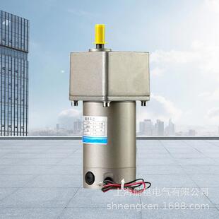 率直齿轮减速电机12v24v48v调速大扭矩功正反转777达10流-马400w