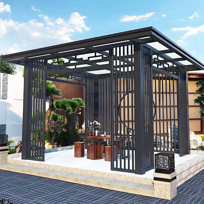 新中式铝合金庭墅休院凉亭户外别花景园亭子园林观QQK亭闲娱乐遮,鲜花速递/花卉仿真/绿植园艺,其它园艺用品,淘宝优惠券,粉丝福利购,淘宝优惠卷