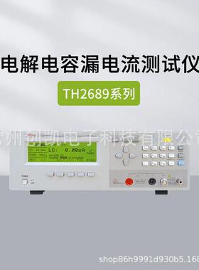 同惠TH2686C/N TH2689/A TH2638/C/B/A电容漏电流绝缘电阻测量仪