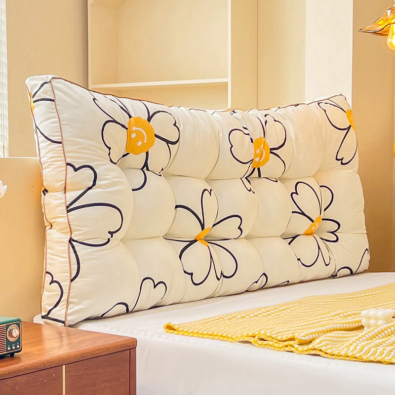 小清新 床头软包靠垫绑带固定宿舍床上靠背加高大靠枕床头靠,居家布艺,床头靠垫,淘宝优惠券,粉丝福利购,淘宝优惠卷