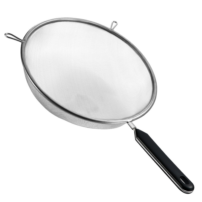 304漏勺不锈钢网漏勺家用果汁中药滤渣勺过滤网豆浆超细隔渣滤油