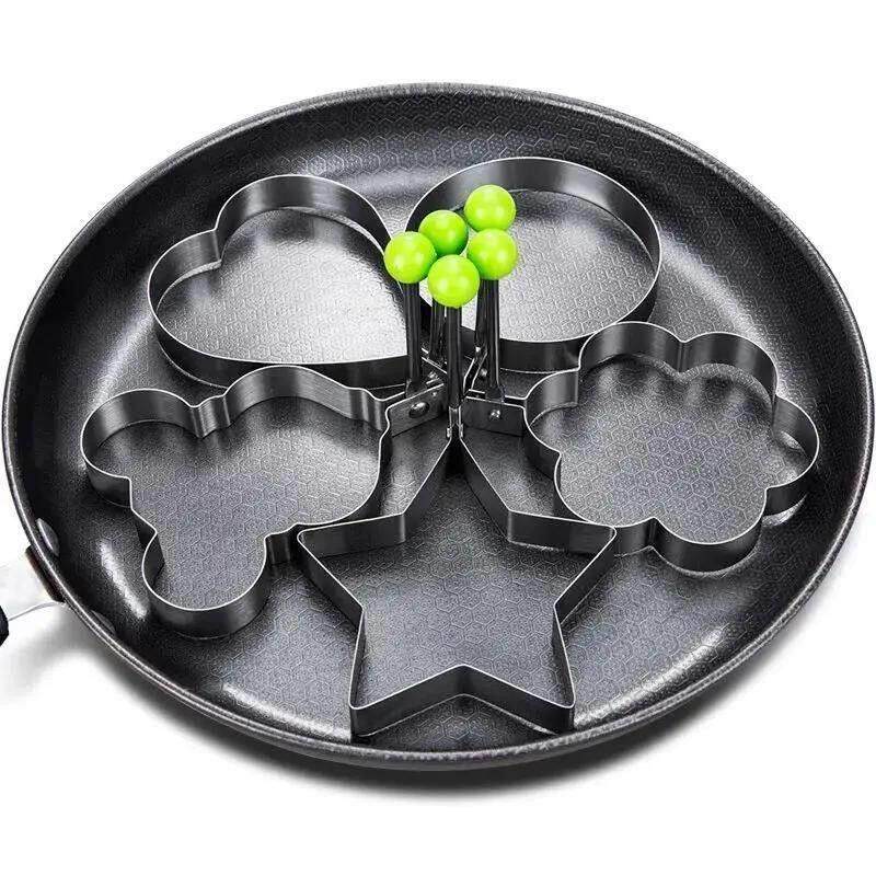 煎蛋模具爱心荷包蛋牛肉饼模型圆形煎鸡蛋创意早餐