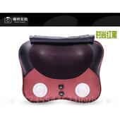 高档辰揉捏按摩枕加热按摩垫颈椎摩仪颈部按按腰背腿部电烨动推拿