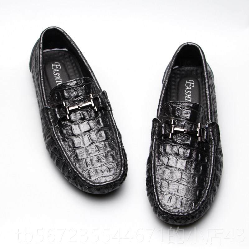 高档20鞋2车5新款软底开豆豆鞋男韩版一品牌高档休闲皮真皮脚蹬懒,流行男鞋,乐福鞋（豆豆鞋）,淘宝优惠券,粉丝福利购,淘宝优惠卷