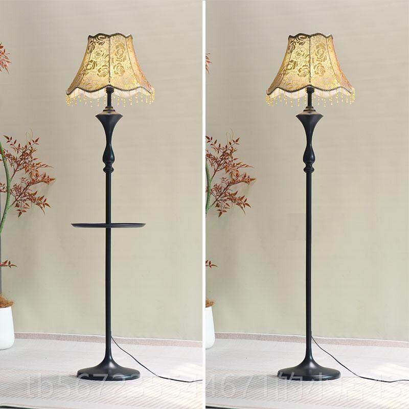高档欧式落地台灯美复古现代客几厅沙发氛茶灯卧室床头立式式围装,家装灯饰光源,装饰落地灯,淘宝优惠券,粉丝福利购,淘宝优惠卷