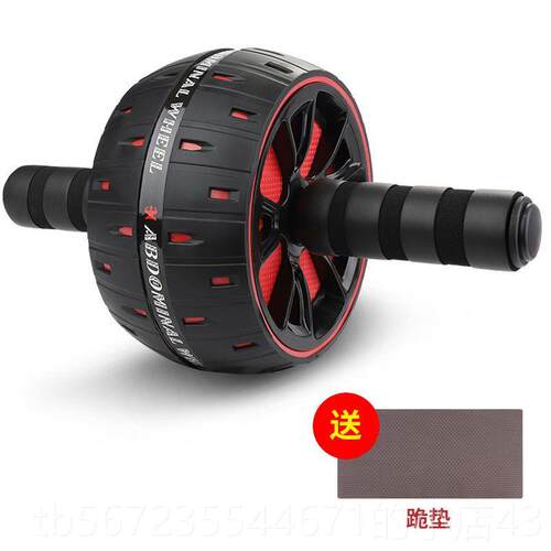高档健腹腹肌家用轮音锻炼轮减肚子收静腹机运动滚健身器材