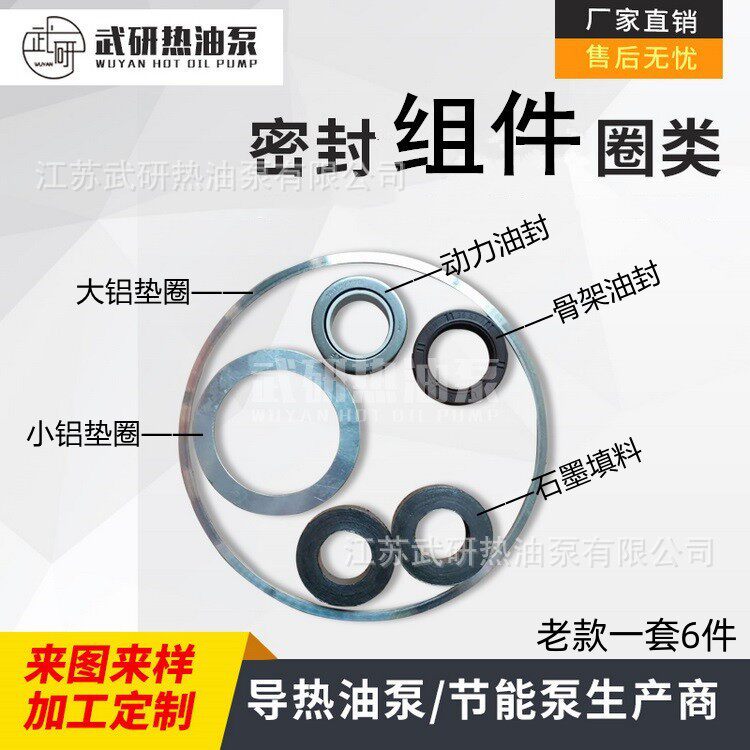 WRY离心式热油泵密封垫圈6件套
