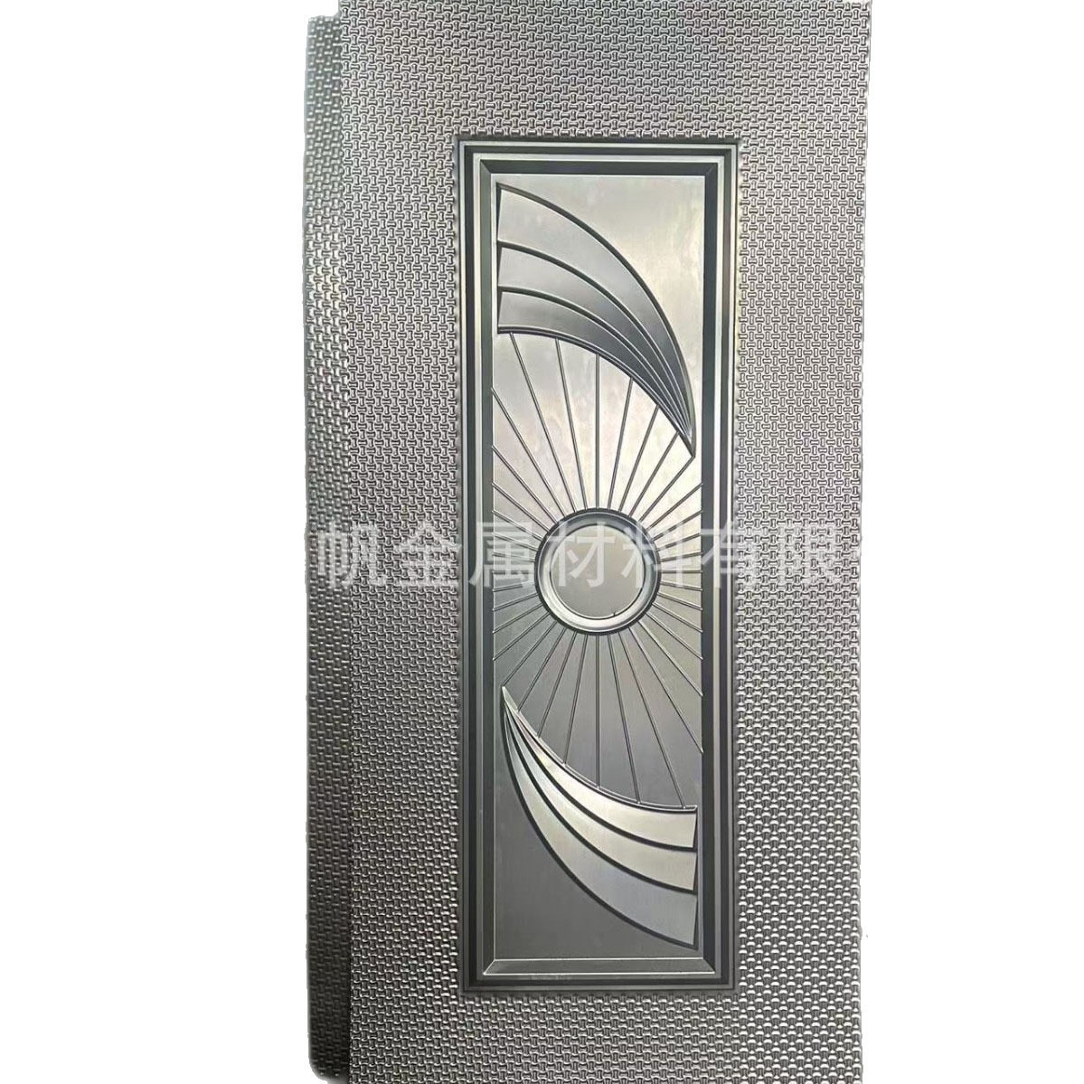 启帆PVC覆膜冷轧钢板防盗门皮