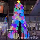 L景ED光球灯圣诞树观灯拍42974变打色渲染球触摸感应球美发陈互动