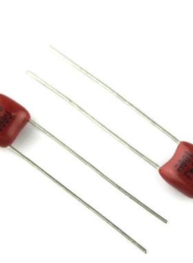 CL21X金属薄100V104J膜电容100V1能04P5mm1041J00V节灯灭J蚊灯高