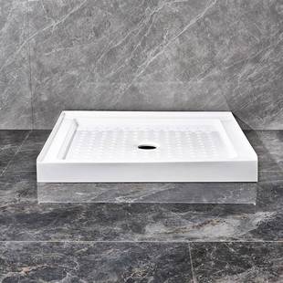 加厚易淋集克浴简房底盆亚力淋浴房底350盘装 箱淋浴房底座
