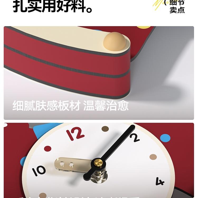 INP创意小台马面时钟摆件表摆式客玄关装饰钟表摆放式桌台厅钟