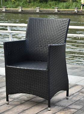 室内阳台桌庭椅合网红219A藤编藤椅件套组简约户外休闲花园桌椅三