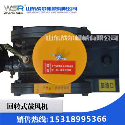 噪音回转式鼓风机滑片机HCHC-60S60S低一年质风保回转式-鼓风机