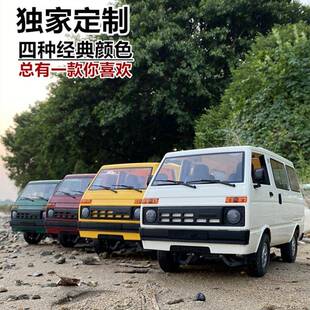 W桥4PL顽龙天津大发D2全552比例后驱皮直漂移车面包车货车遥控车