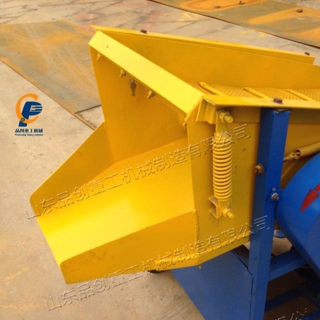 自小型电动筛沙机铸砂造砂粮食筛分离全动pc-1选震动筛石分选设备