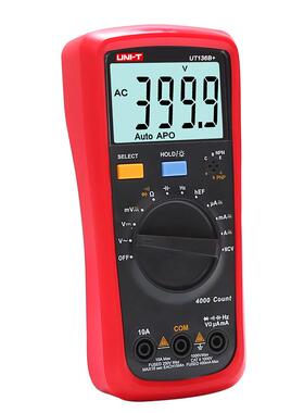 优利德UT13表6BAL570418+/UT136C+数字万用NC测V感多应功能防烧电